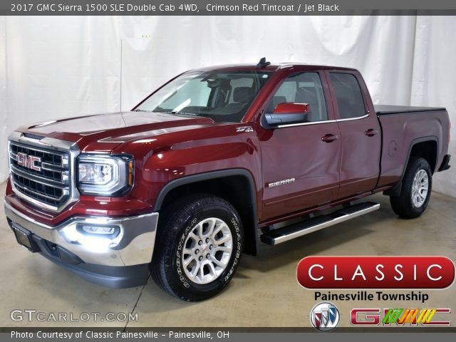 2017 GMC Sierra 1500 SLE Double Cab 4WD in Crimson Red Tintcoat
