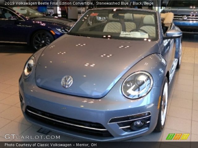 2019 Volkswagen Beetle Final Edition Convertible in Stonewashed Blue
