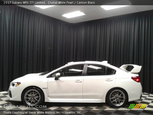 2017 Subaru WRX STI Limited in Crystal White Pearl