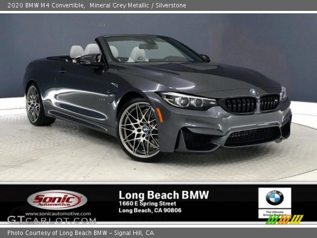 2020 BMW M4 Convertible in Mineral Grey Metallic