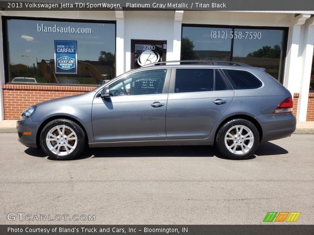 2013 Volkswagen Jetta TDI SportWagen in Platinum Gray Metallic