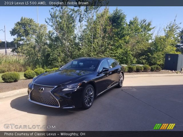 2019 Lexus LS 500 AWD in Obsidian