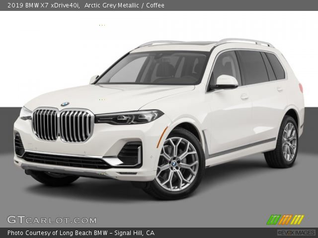 2019 BMW X7 xDrive40i in Arctic Grey Metallic