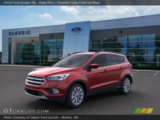 2019 Ford Escape SEL in Ruby Red