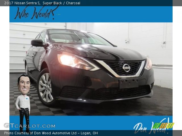 2017 Nissan Sentra S in Super Black
