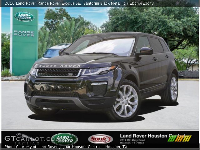 2016 Land Rover Range Rover Evoque SE in Santorini Black Metalllic