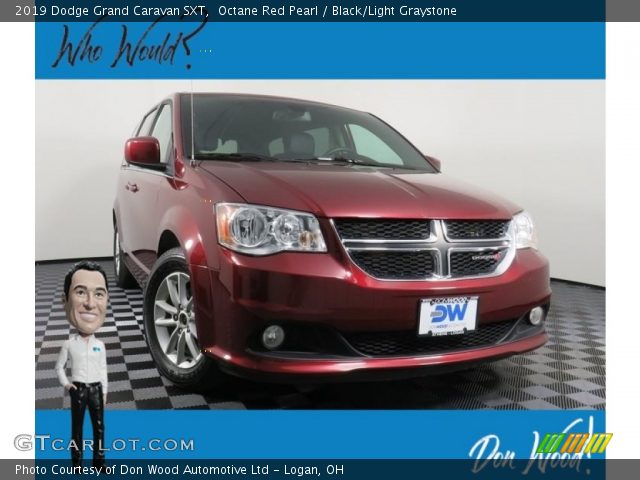 2019 Dodge Grand Caravan SXT in Octane Red Pearl