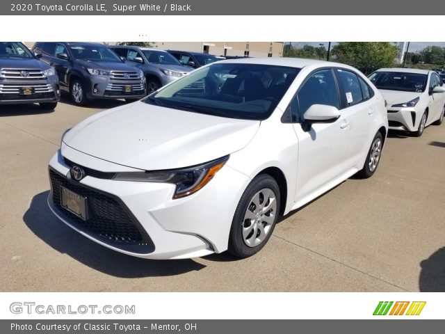 2020 Toyota Corolla LE in Super White