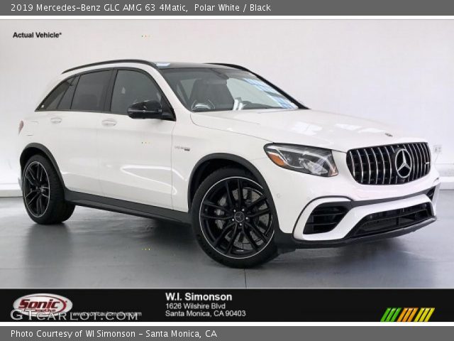 2019 Mercedes-Benz GLC AMG 63 4Matic in Polar White