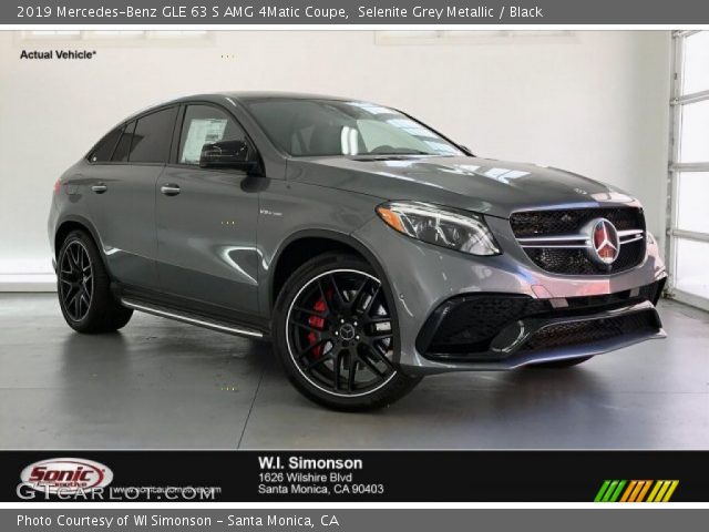 2019 Mercedes-Benz GLE 63 S AMG 4Matic Coupe in Selenite Grey Metallic