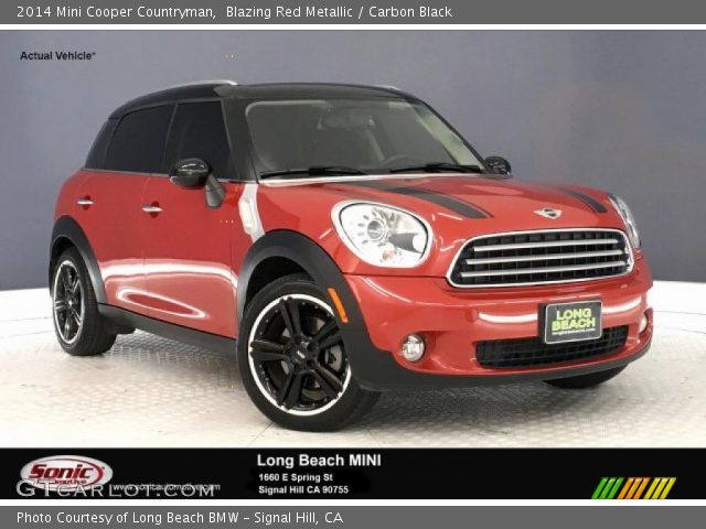 2014 Mini Cooper Countryman in Blazing Red Metallic