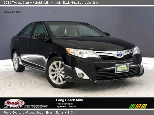 2013 Toyota Camry Hybrid XLE in Attitude Black Metallic