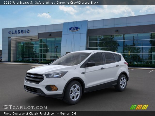 2019 Ford Escape S in Oxford White