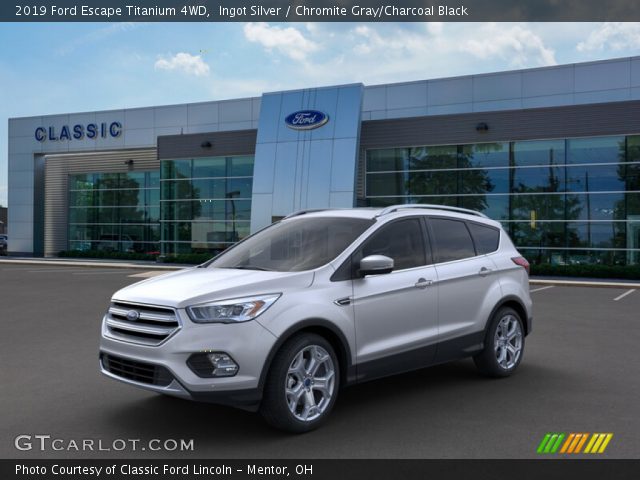 2019 Ford Escape Titanium 4WD in Ingot Silver