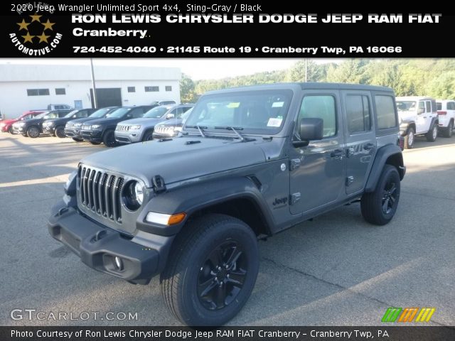 2020 Jeep Wrangler Unlimited Sport 4x4 in Sting-Gray