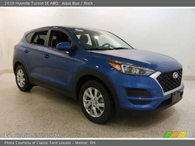 2019 Hyundai Tucson SE AWD in Aqua Blue