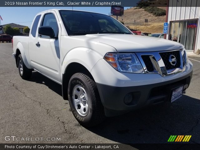 2019 Nissan Frontier S King Cab in Glacier White