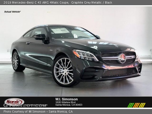2019 Mercedes-Benz C 43 AMG 4Matic Coupe in Graphite Grey Metallic