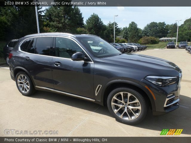 2020 BMW X5 xDrive40i in Arctic Grey Metallic