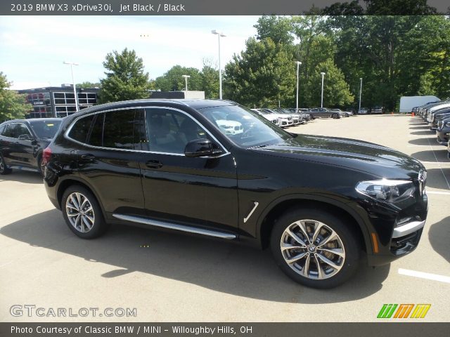 2019 BMW X3 xDrive30i in Jet Black