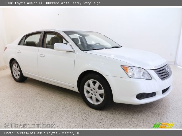 2008 Toyota Avalon XL in Blizzard White Pearl