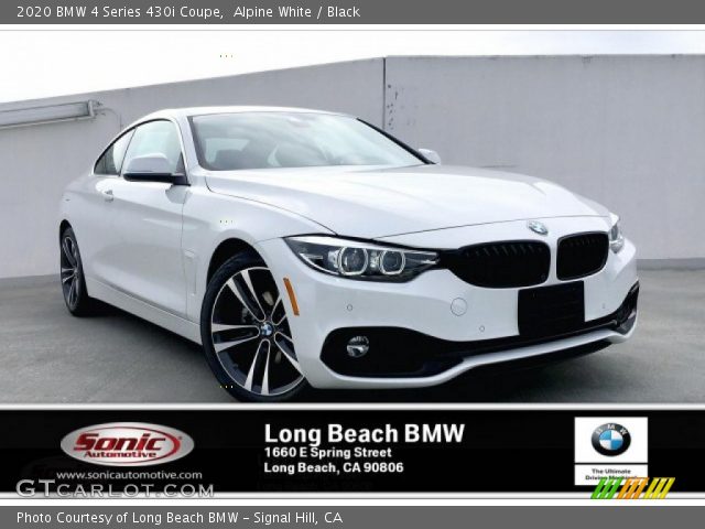 2020 BMW 4 Series 430i Coupe in Alpine White
