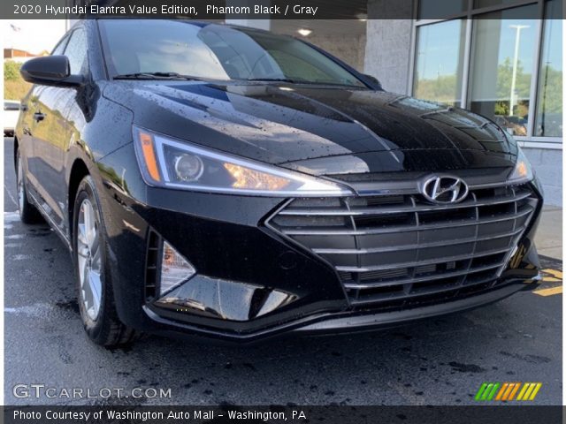 2020 Hyundai Elantra Value Edition in Phantom Black