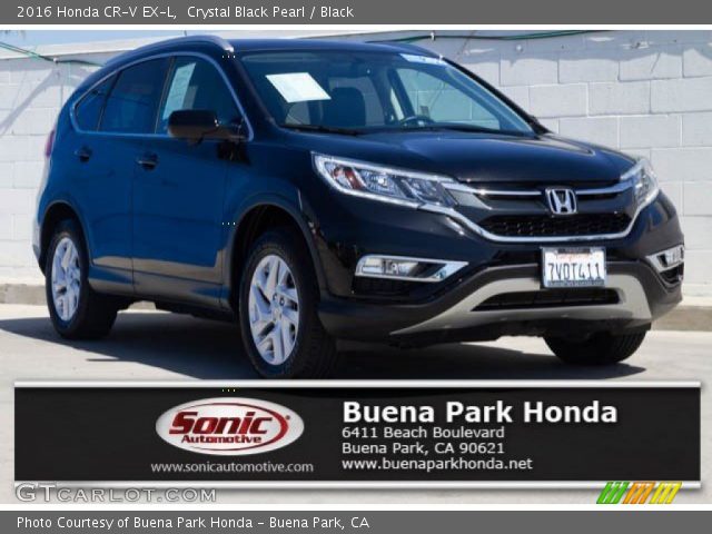 2016 Honda CR-V EX-L in Crystal Black Pearl