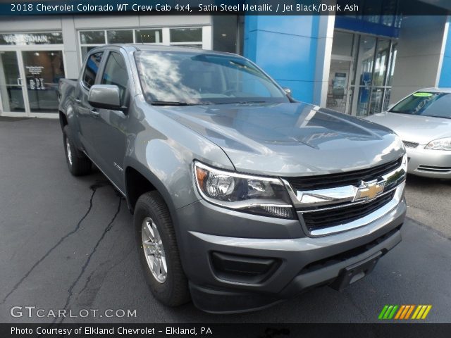 2018 Chevrolet Colorado WT Crew Cab 4x4 in Satin Steel Metallic