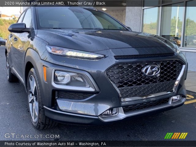 2020 Hyundai Kona Limited AWD in Thunder Gray