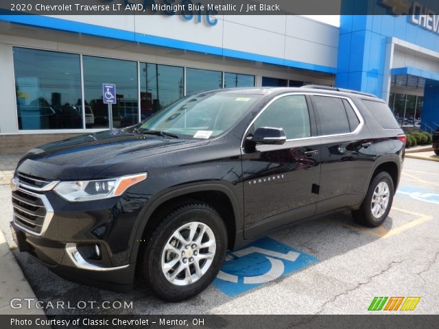 2020 Chevrolet Traverse LT AWD in Midnight Blue Metallic