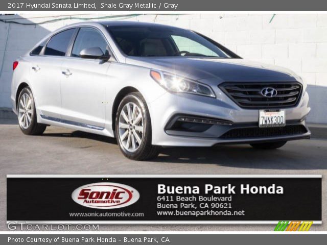 2017 Hyundai Sonata Limited in Shale Gray Metallic