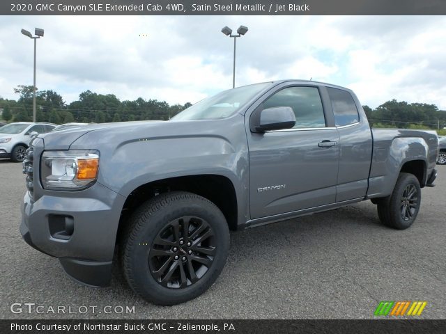 2020 GMC Canyon SLE Extended Cab 4WD in Satin Steel Metallic