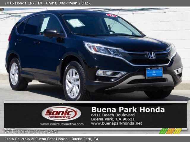 2016 Honda CR-V EX in Crystal Black Pearl