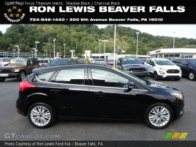 2018 Ford Focus Titanium Hatch in Shadow Black