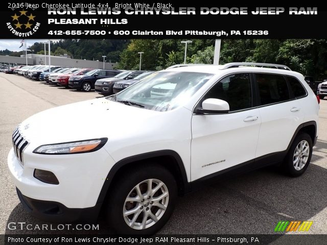 2016 Jeep Cherokee Latitude 4x4 in Bright White