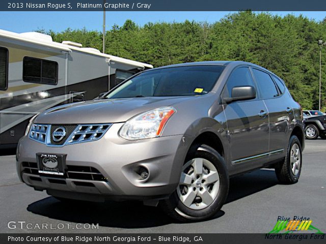 2013 Nissan Rogue S in Platinum Graphite