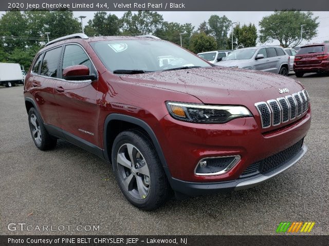 2020 Jeep Cherokee Limited 4x4 in Velvet Red Pearl