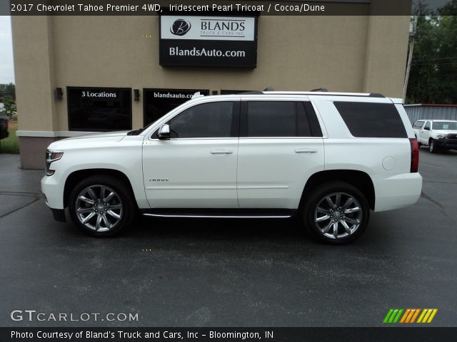 2017 Chevrolet Tahoe Premier 4WD in Iridescent Pearl Tricoat