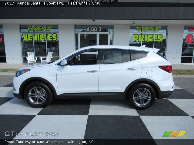 2017 Hyundai Santa Fe Sport FWD in Pearl White