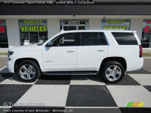 2017 Chevrolet Tahoe Premier 4WD in Summit White