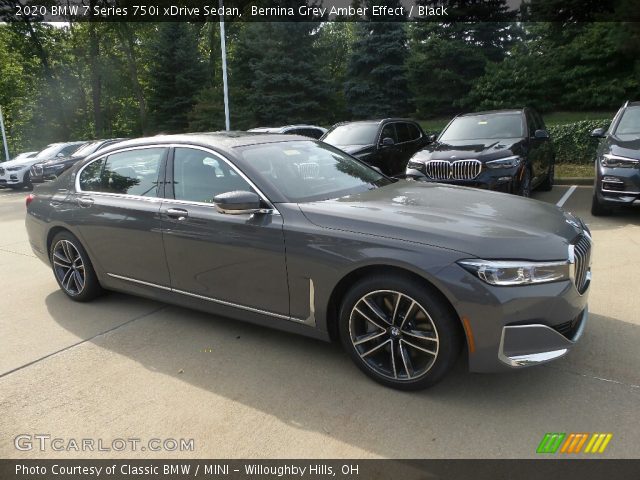 2020 BMW 7 Series 750i xDrive Sedan in Bernina Grey Amber Effect