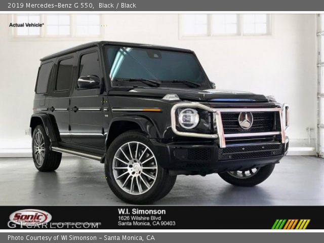 2019 Mercedes-Benz G 550 in Black