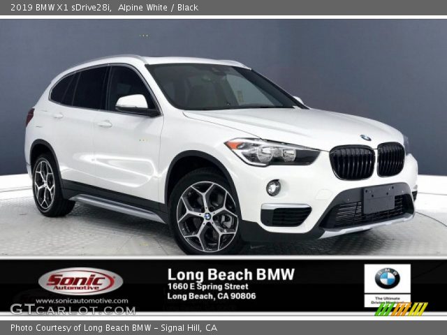 2019 BMW X1 sDrive28i in Alpine White