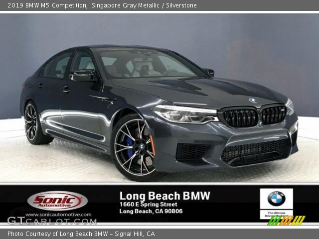 2019 BMW M5 Competition in Singapore Gray Metallic