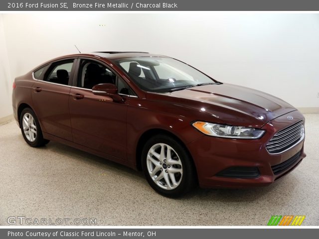 2016 Ford Fusion SE in Bronze Fire Metallic