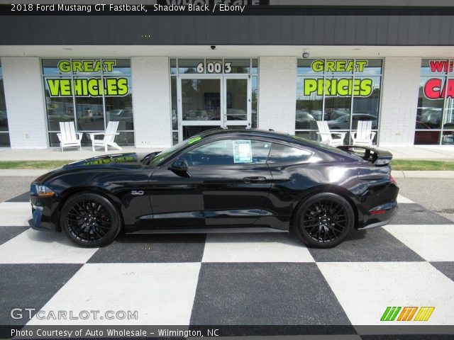2018 Ford Mustang GT Fastback in Shadow Black