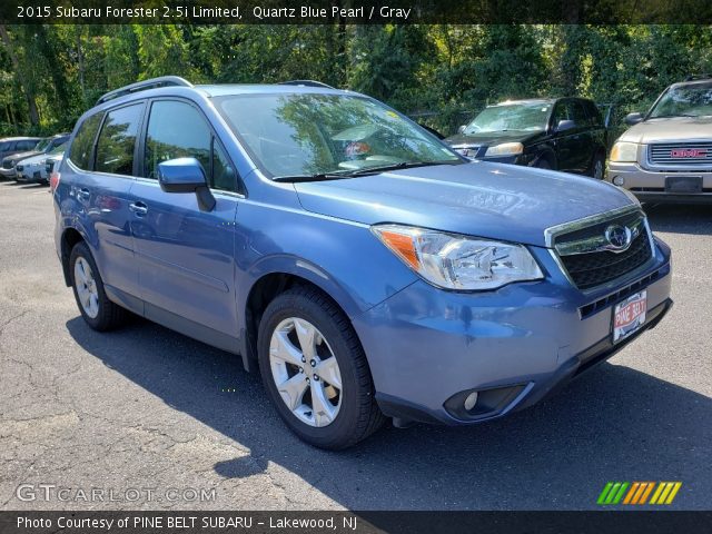 2015 Subaru Forester 2.5i Limited in Quartz Blue Pearl