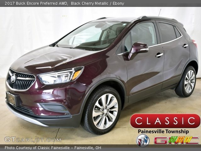 2017 Buick Encore Preferred AWD in Black Cherry Metallic