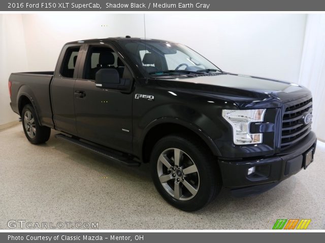 2016 Ford F150 XLT SuperCab in Shadow Black